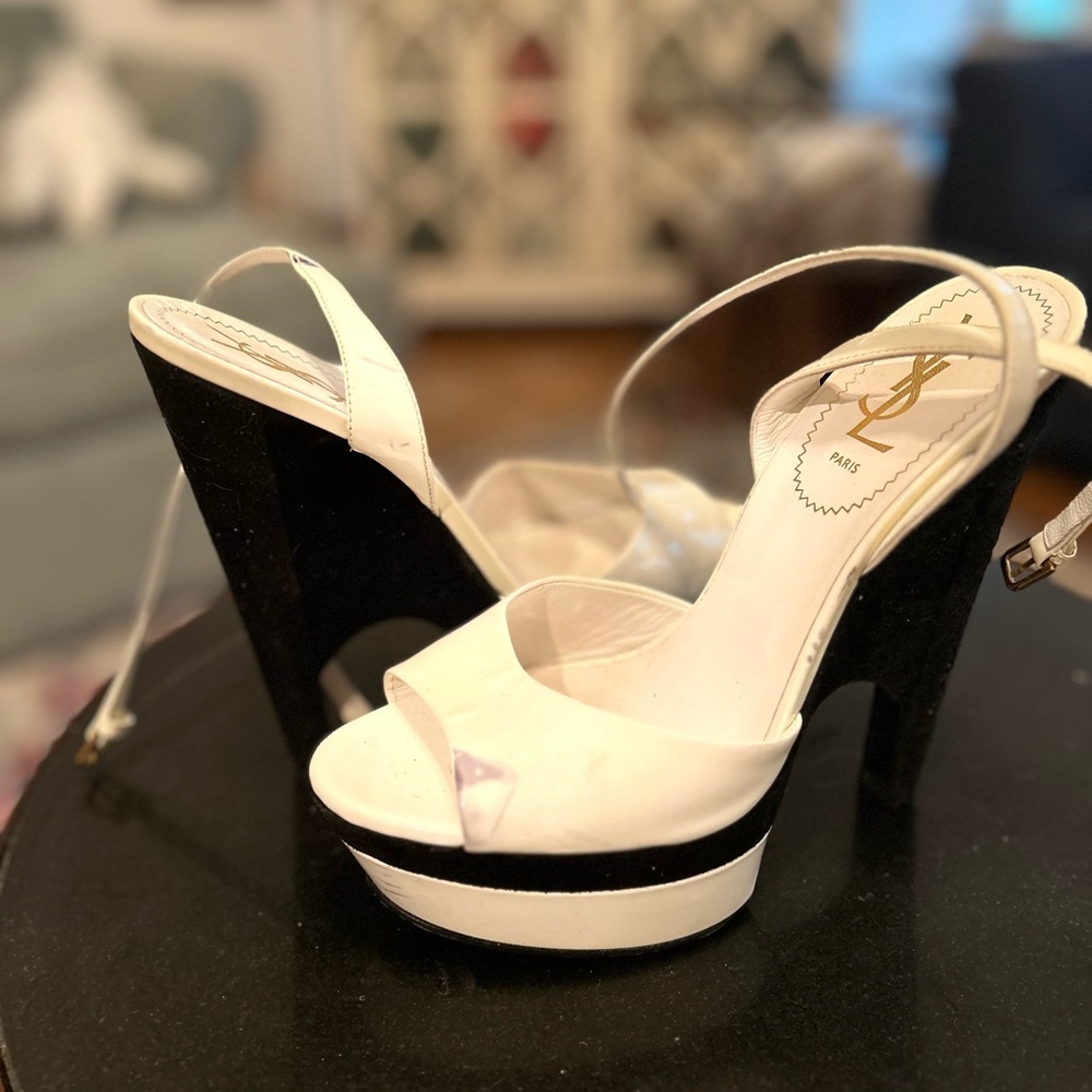 Black and White Heels